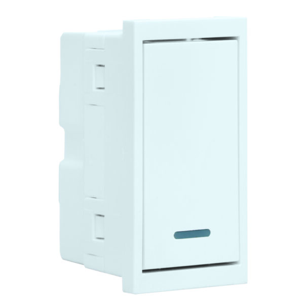 VETi 3 AURA - Two-Way Switch Module - White Modular