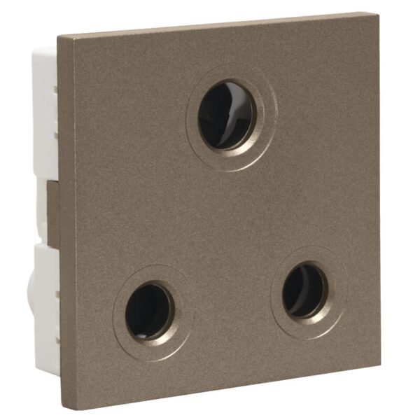 VETi 3 AURA - 16A RSA Socket Module - Bronze Modular
