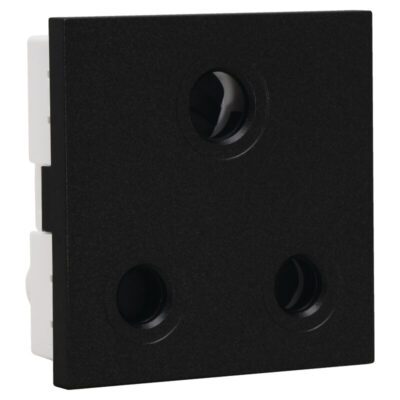 VETi 3 AURA - 16A RSA Socket Module - Graphite Modular