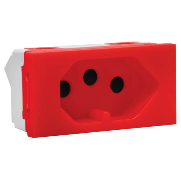 VETi 3 AURA - 16A Partially Dedicated V-Slim Socket Module - Modular