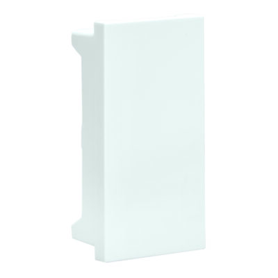 VETi 3 AURA - Blanking Module (1 Module Width) (50mm x 25mm) - White Modular