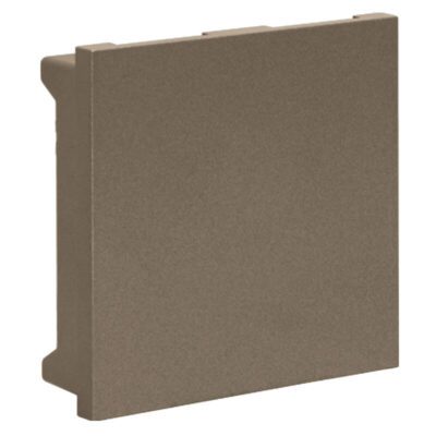 VETi 3 AURA - Blanking Module (2 Module Width) (50mm x 50mm) - Bronze Modular