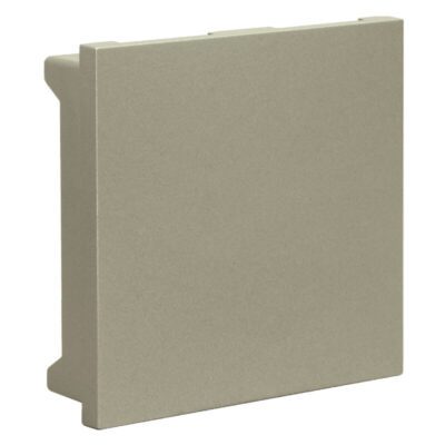 VETi 3 AURA - Blanking Module (2 Module Width) (50mm x 50mm) - Titanium Modular