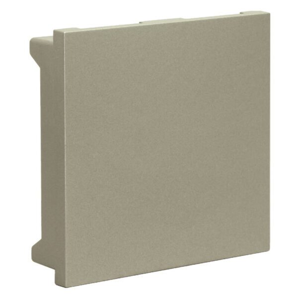 VETi 3 AURA - Blanking Module (2 Module Width) (50mm x 50mm) - Titanium Modular