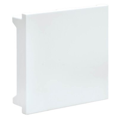 VETi 3 AURA - Blanking Module (2 Module Width) (50mm x 50mm) - White Modular