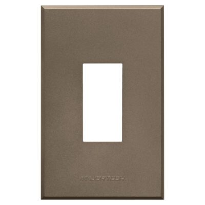 VETi 3 AURA - Single Module Cover Plate - Bronze Modular