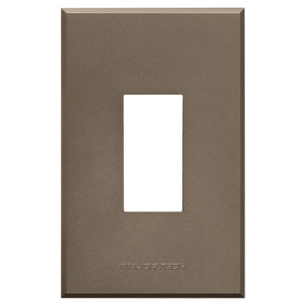 VETi 3 AURA - Single Module Cover Plate - Bronze Modular