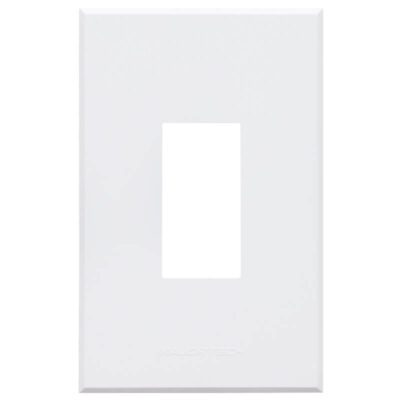 VETi 3 AURA - Single Module Cover Plate - White Modular