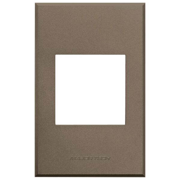 VETi 3 AURA - Double Module Cover Plate - Bronze Modular