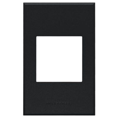VETi 3 AURA - Double Module Cover Plate -Graphite Modular