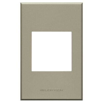 VETi 3 AURA - Double Module Cover Plate - Titanium Modular