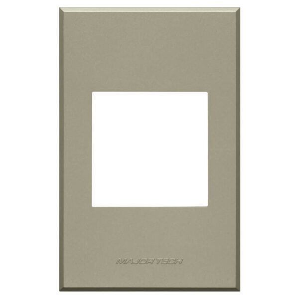 VETi 3 AURA - Double Module Cover Plate - Titanium Modular