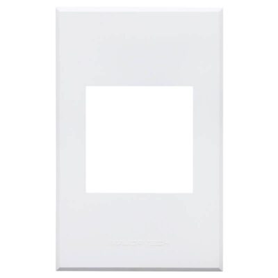 VETi 3 AURA - Double Module Cover Plate - White Modular