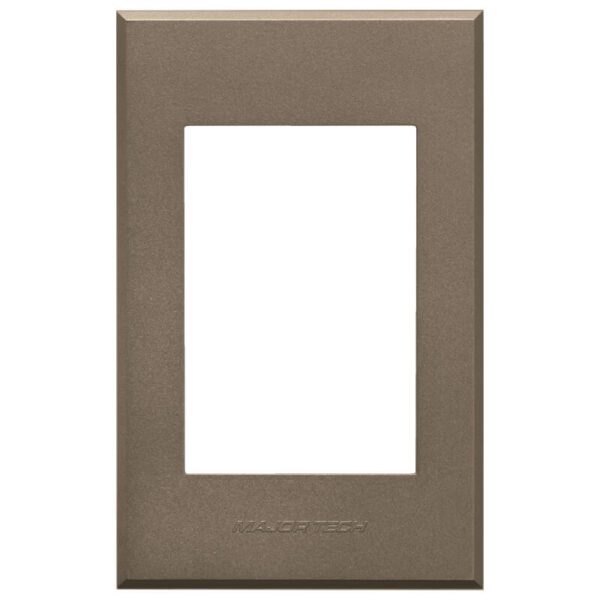 VETi 3 AURA - Three Module Cover Plate - Bronze Modular