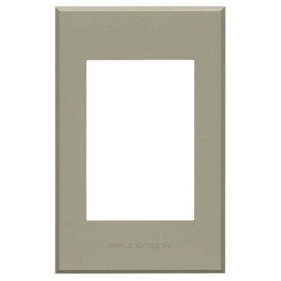 VETi 3 AURA - Three Module Cover Plate - Titanium Modular