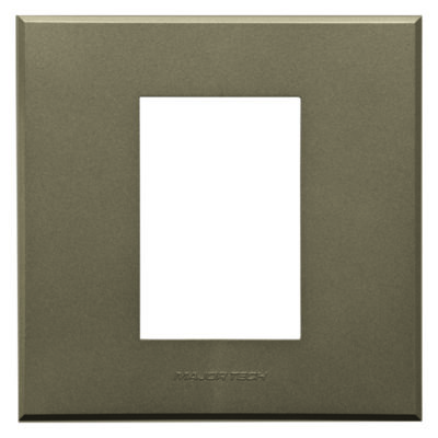VETi 3 AURA - Three Module Cover Plate (100 x 100mm) - Bronze Modular