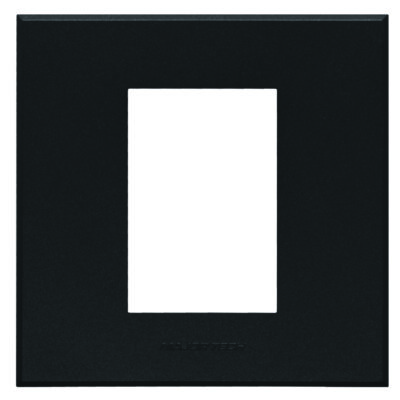 VETi 3 AURA - Three Module Cover Plate (100 x 100mm) - Graphite Modular