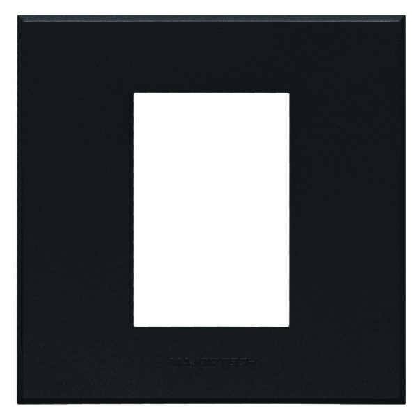 VETi 3 AURA - Three Module Cover Plate (100 x 100mm) - Graphite Modular