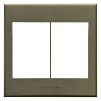 VETi 3 AURA - Six Module Cover Plate - Bronze Modular
