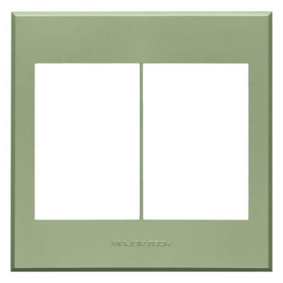 VETi 3 AURA - Six Module Cover Plate - Titanium Modular