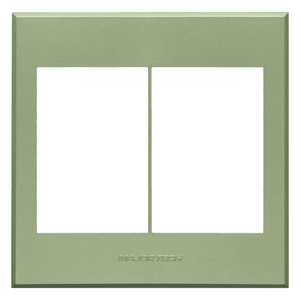VETi 3 AURA - Six Module Cover Plate - Titanium Modular