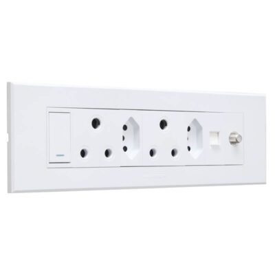 VETi 3 AURA - RSA, V-Slim, Data & Satellite Omni Cluster - White Complete