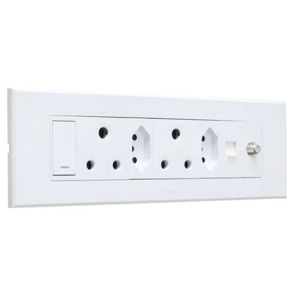 VETi 3 AURA - RSA, V-Slim, Data & Satellite Omni Cluster - White Complete