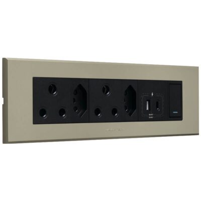 VETi 3 AURA - RSA, V-Slim, USB-A & USB-C Omni Cluster - Graphite/Titanium Complete