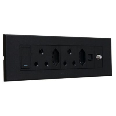 VETi 3 AURA - RSA, V-Slim, Data & Satellite Omni Cluster - Graphite/Graphite Complete