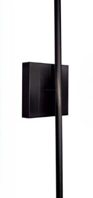 DRL LED Rotatable Wall Light - Black