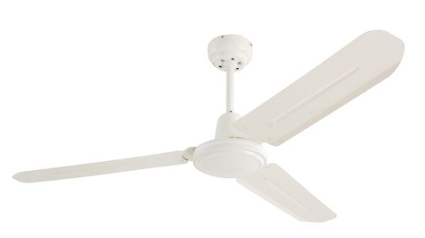 Eurolux Industrial Ceiling Fan 3  Blades White Motor Power 60w - F12W