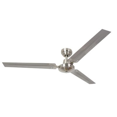 Eurolux Industrial Ceiling Fan 3  Blades S/Chrome Motor Power 60w - F13SC