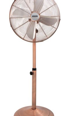 Eurolux Standing Fan 4 Blades Antique Copper  Motor Power 50w - F22C