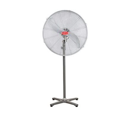 Eurolux Hurricane Standing Fan 2 Blades Silver  Motor Power 230w - F23S