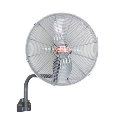 Eurolux Hurricane Wall Fan 2 Blades Silver Motor  Power 130w - F34