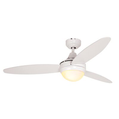 Eurolux Swirl Ceiling Fan 3 Blades White Motor  Power 60w - F36W
