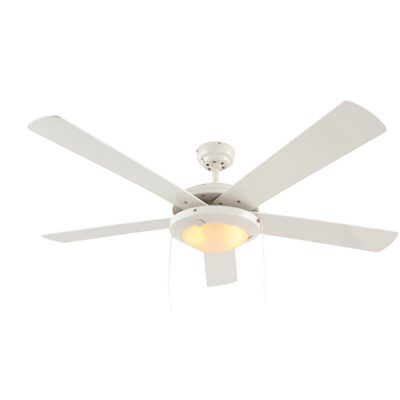 Eurolux Comet Ceiling Fan 5 Blades White - F4W