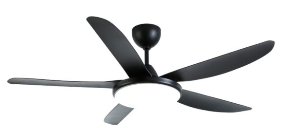 FL2301 BLACK FAN LIGHT - HELLO TODAY