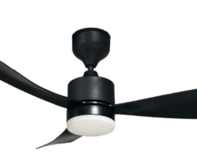 FL2302 BLACK FAN LIGHT - HELLO TODAY