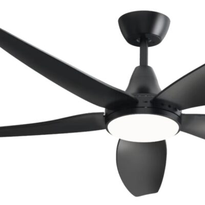 FL2303 BLACK FAN LIGHT - HELLO TODAY