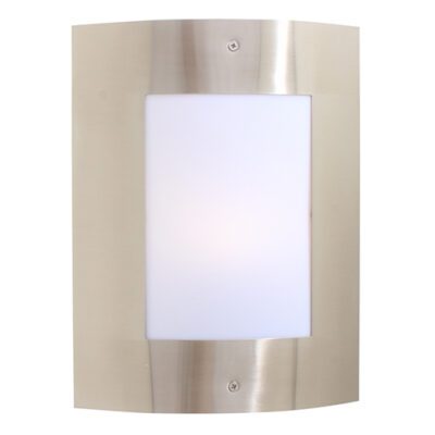 Eurolux Plain Design Wall Light Satin Chrome - O145SS