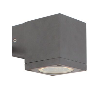 Eurolux Kube Down or Up Only Wall Light Graphite - O242GT