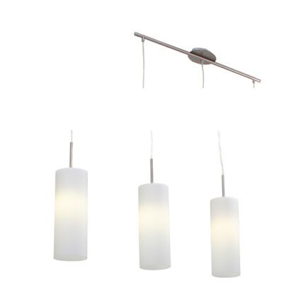 Eurolux Troy3 3 Light Pendant 700mm Satin Chrome - P260SC