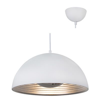Eurolux Modernica Pendant 405mm White - P439WS