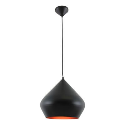 Eurolux Industria Pendant Black/Gold - P481
