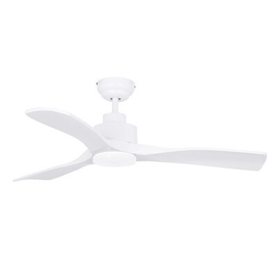 Eurolux Rift Ceiling Fan 3 Blades Matt White  Motor Power 30W - RF39W