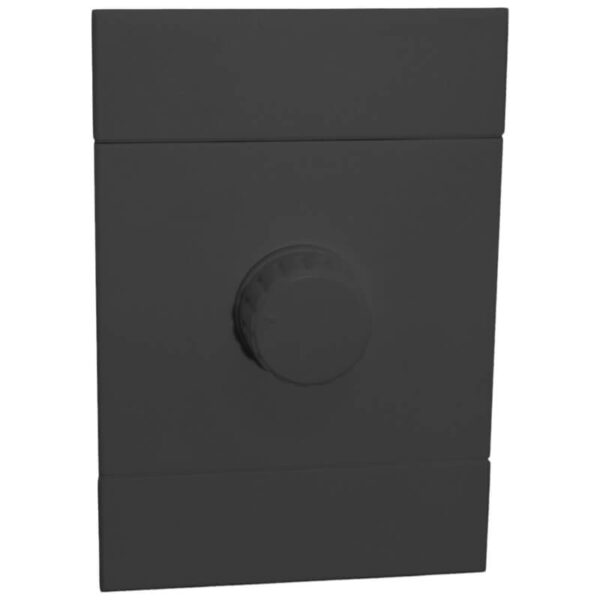 VETi 2 - 800W / 400W LED Universal Rotary Dimmer - Charcoal Complete