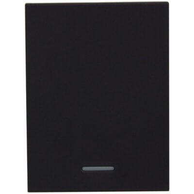 VETi 2 - Bell Press Switch Module For 2 Lever Switch - Charcoal Modular