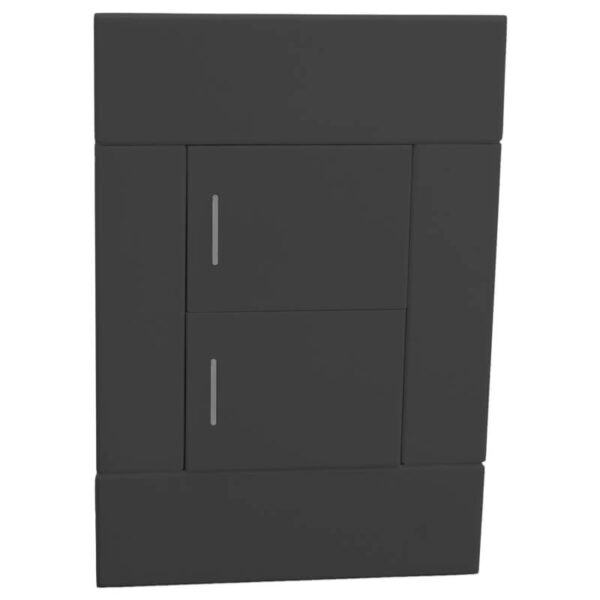 VETi 2 - 2 Lever 2 Way Switch - Charcoal Complete