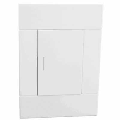 VETi 2 - 1 Lever Bell Press Switch - White Complete